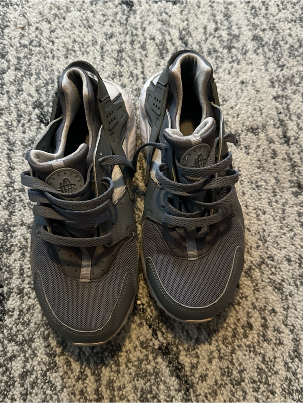 Nike Kids Dark Gray Sneakers Hurrache